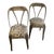 1920s French Art Deco Stacking Dining Cafe Chairs by Xavier Pauchard and Joseph Mathieu - Set of 2 For Sale
