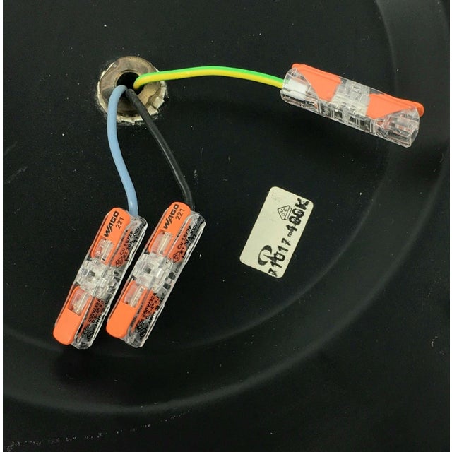 Large Mid-Century Modern Space Age Glass Wave Flush Mount by Koch & Lowy for Peill & Putzler, Germany, 1970s For Sale - Image 12 of 13