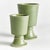 With traditional forms and footed base, these cachepots are classic silhouettes. What makes these pots unique is the deep,...