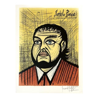 Bernard Buffet, Sancho Panza, 1989, Lithograph For Sale