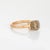 Contemporary Pomellato Nudo White Topaz Ring Petite 18k Rose Gold Fine Estate Jewelry 7.25 For Sale - Image 3 of 7
