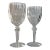Late 20th Century Waterford Curraghmore Water & Wine Goblets - A Pair For Sale