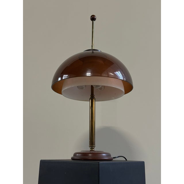 Mid-Century Modern Vintage Italian Table Lamp from Reggiani, 1960s For Sale - Image 3 of 7