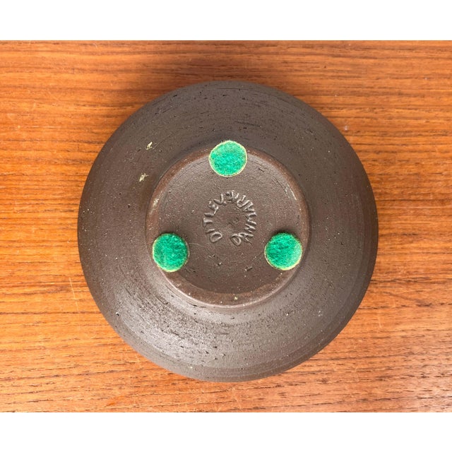 Mid-Century Modern Danish Studio Pottery Bowl by Henrik Ditlev Larsen, 1960s For Sale - Image 12 of 14