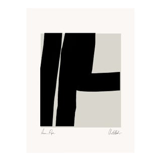 Contemporary Abstract Lines Giclee Print For Sale