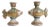 Italian Ceramic Fish Candle Holders by Giacomo Alessi - A Pair For Sale