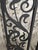 Vintage Art Deco Wrought Iron Gate Doors, 1920s, Set of 2 For Sale - Image 4 of 18