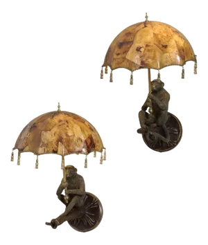 Maitland-Smith Parasol Sconce - A Pair