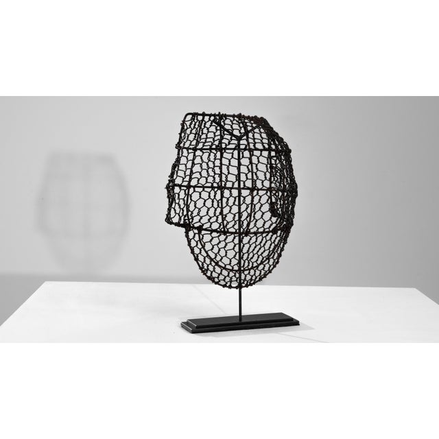 1950s French Metal Decoration on Stand For Sale - Image 4 of 6