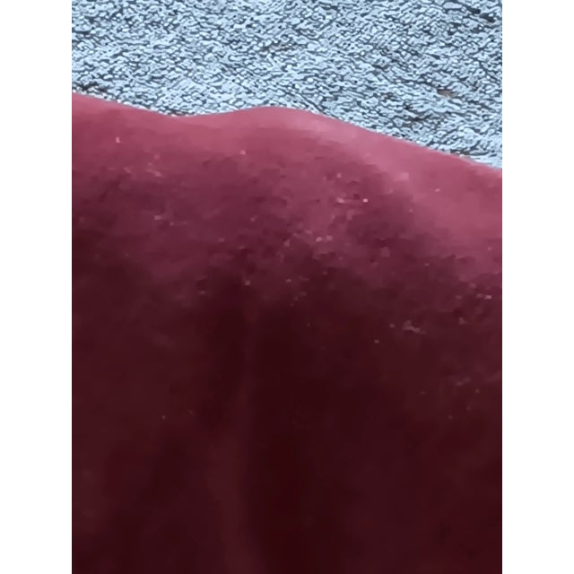 Brunshwig & Fils Belgium Silk Velvet Fabric- 3 Yards For Sale - Image 14 of 14