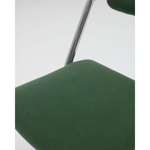 Metal Space Age Chrome Chairs, 1970s, Set of 4 For Sale - Image 7 of 13