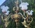 Antique Brass, Copper, and Glass 5-Arm Chandelier, 1900s For Sale - Image 5 of 18
