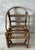 Mid 20th Century Miniature Rustic Handmade Wooden Chairs For Sale - Image 5 of 7
