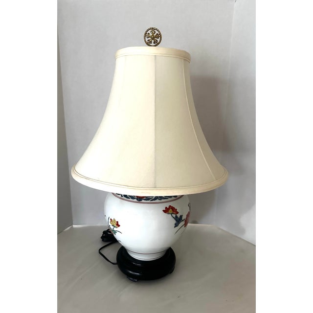Wildwood Vintage Chinese Porcelain Ginger Jar Lamp by Wildwood For Sale - Image 4 of 8