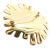 Tiffany and Co. Tiffany & Co. Cummings 18k Yellow Gold Nickelodeon Abstract Pin Brooch For Sale - Image 4 of 7