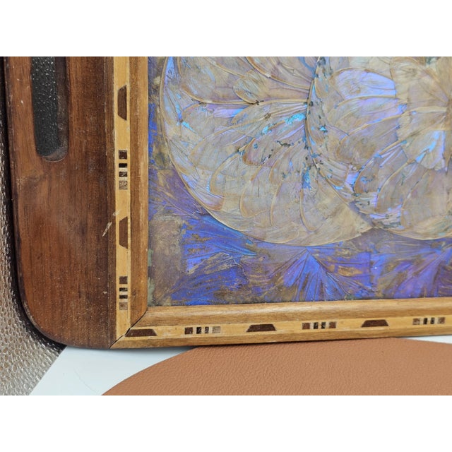 1920s Art Deco Wooden Tray, 1920s For Sale - Image 5 of 11