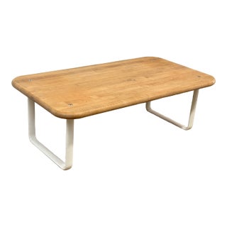 Hannah & Morrison for Knoll International Beech Wood Table For Sale