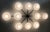 Not Yet Made - Made To Order 21st Century Dieci Polished Chrome Matte White Murano Flush Mount by Fabio LTD For Sale - Image 5 of 5