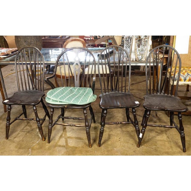 Antique Assembled Set of Six Circa 1920s Crocker Chair Co