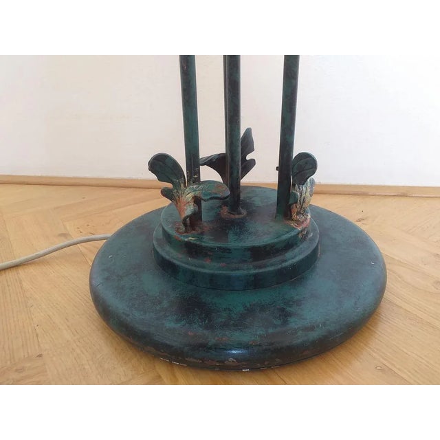 Floor Lamp in Art Nouveau Style, 1950s For Sale - Image 6 of 13