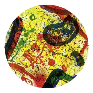 Sam Francis, Untitled Lithograph by Sam Francis, Abstract, Signed, Edition 33/50, 1990s, Lithograph For Sale