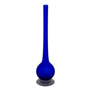 Carlo Moretti Satin Glaze Vase For Sale