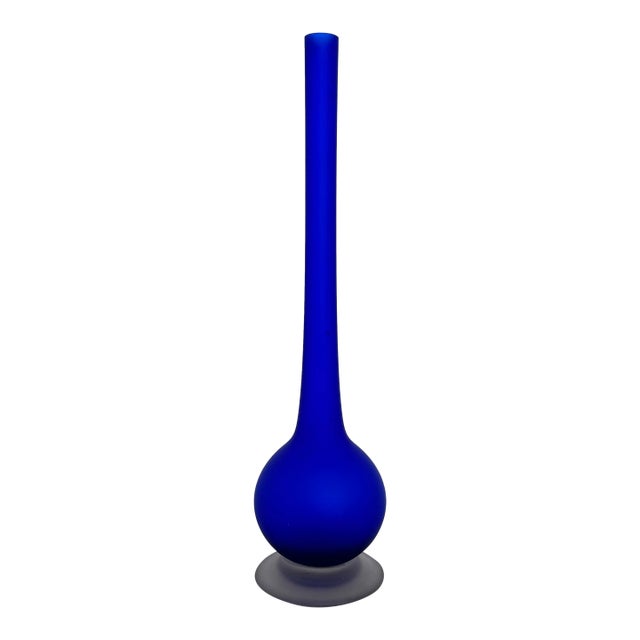 Carlo Moretti Satin Glaze Vase For Sale