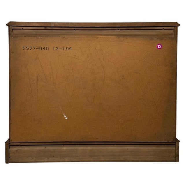 Gold 20th Century American Mahogany Chest of Drawers For Sale - Image 8 of 12