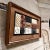 1980s Modern Pottery Tile Wall Art Framed Wood, Geometric Design Mid-Century Mod For Sale - Image 9 of 12