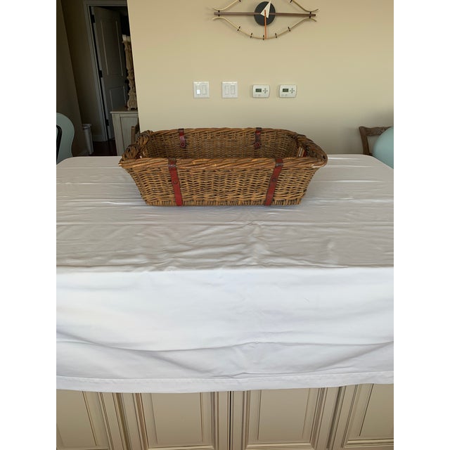 Antique French Kindling Basket For Sale - Image 10 of 10