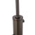 Metal Palm Springs 1 Light Arc Floor Lamp - 87", Gunmetal & Gray Tonal Shades, Marble Base, Dimmer Switch For Sale - Image 7 of 12