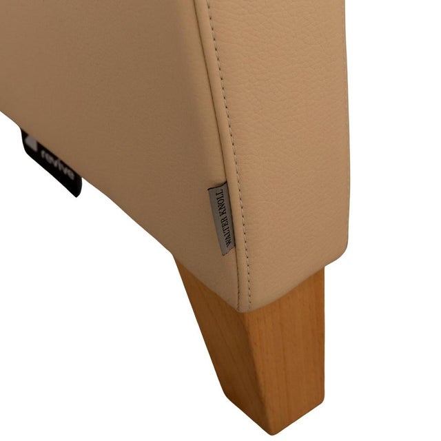 Beige Leather Armchair from Walter Knoll / Wilhelm Knoll For Sale - Image 6 of 16