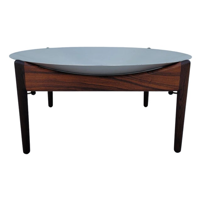 1960s Danish Rosewood Bowl Table by Kristian Vedel For Sale