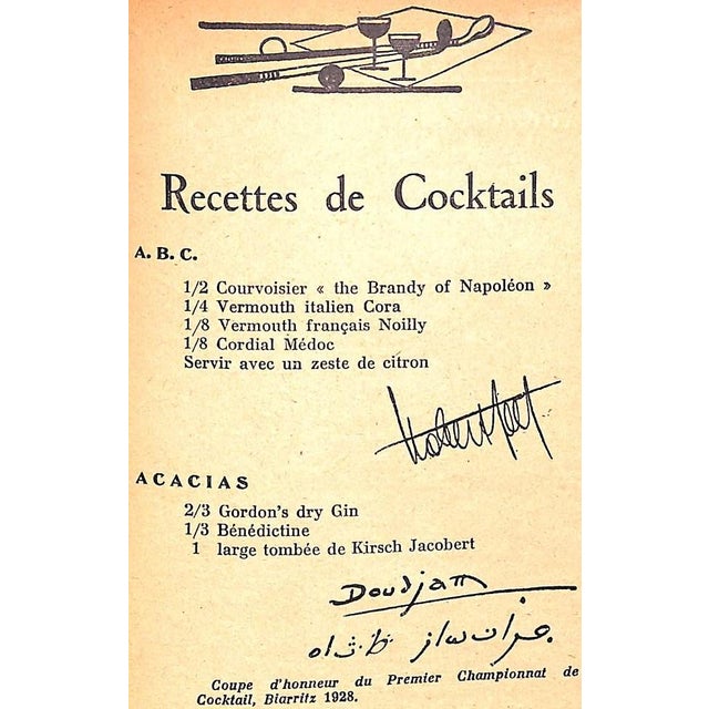 White "Cocktails De Paris" 1929 Rip [Georges-Gabriel Thenon] For Sale - Image 8 of 12