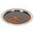 Round Tray or Centerpiece in Tortoiseshell Acrylic Glass and Chrome from Dior, 1970 For Sale - Image 10 of 10