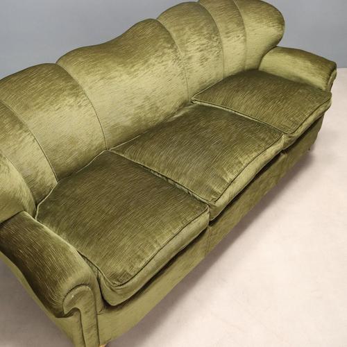 Vintage Italian Sofa in Fabric, 1950s For Sale - Image 6 of 10