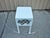 Late 20th Century Farmhouse "Butcher" Cow & Pig Painted White & Black Metal & Glass Dining Table For Sale - Image 5 of 12