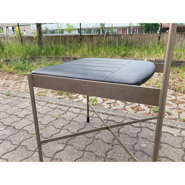 1970s Modernist Industrial Teak Chair from Thereca, 1960s For Sale - Image 5 of 12