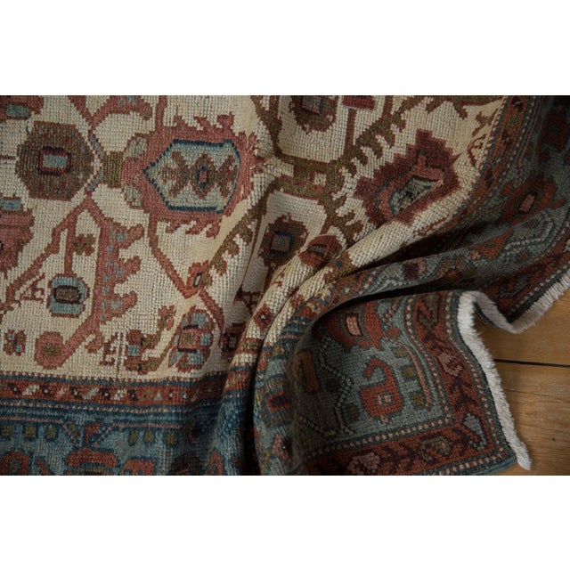 Old New House Vintage Distressed Hamadan Rug Runner - 3'3" x 6'2" For Sale - Image 4 of 8