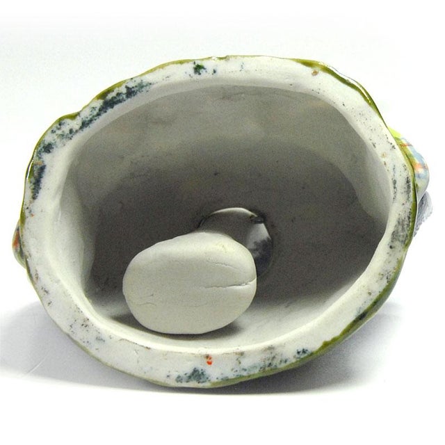 Japanese Rakugo Nodding Porcelain Figurine, 1890s For Sale - Image 9 of 10