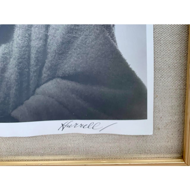 Mid-Century Modern George Hurrell Hollywood Print, Loretta Young & Tyrone Power, Framed, 30"h For Sale In Tulsa - Image 6 of 7