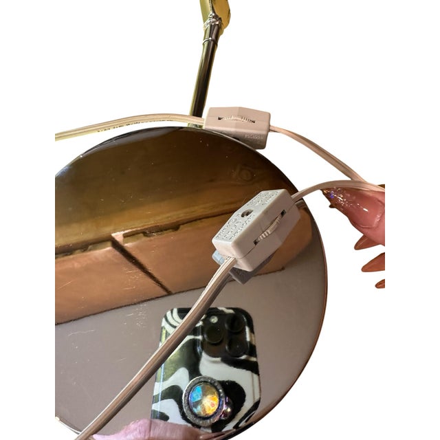 Very cool and in mint condition, a set of two underwriter’s laboratories Chrome wall sconces lights 1970s UNDERWRITERS...