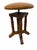 Elevate your space with this elegant antique Victorian oak piano stool, beautifully crafted with classic late 19th-century...
