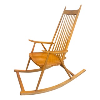 Rocking Chair from Varjonen Puunjalostus, 1960s For Sale