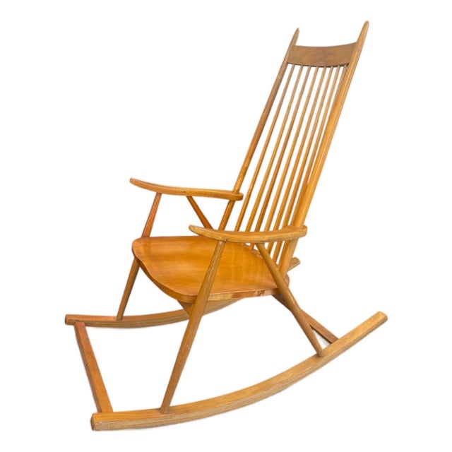 Rocking Chair from Varjonen Puunjalostus, 1960s For Sale