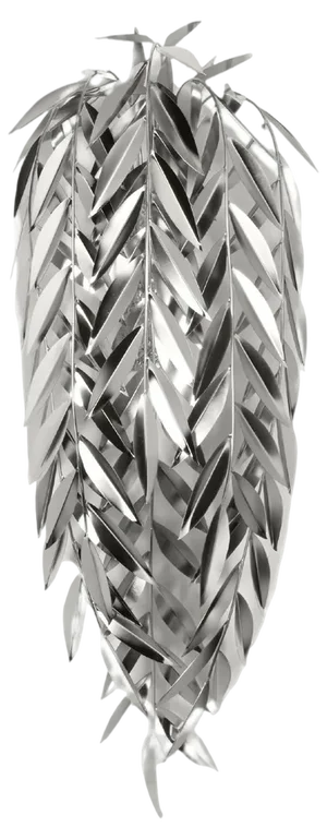 Nickel Azores Wall Lamp by Insidherland