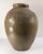 French Early 20th Century South East Asian or Chinese Olive Green Glazed Martaban Jar For Sale - Image 3 of 13
