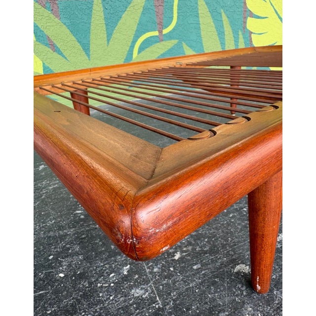 Reupholstered Danish Minerva Loveseat Daybed Designed by Peter Hvidt and Orla Molgaard-Nielson For Sale - Image 10 of 12