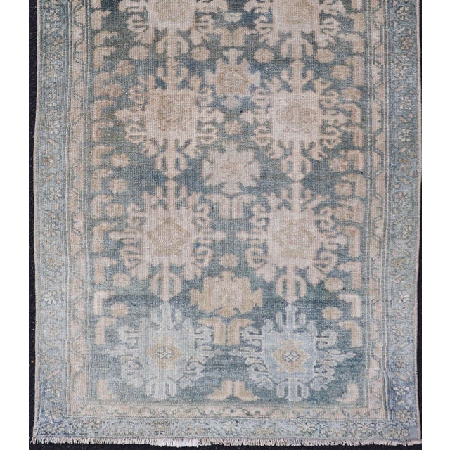 Antique Persian Malayer Rug 2'4"x4'8" For Sale - Image 4 of 9