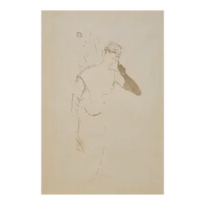 Toulouse Lautrec Lithograph Yvette Guilbert